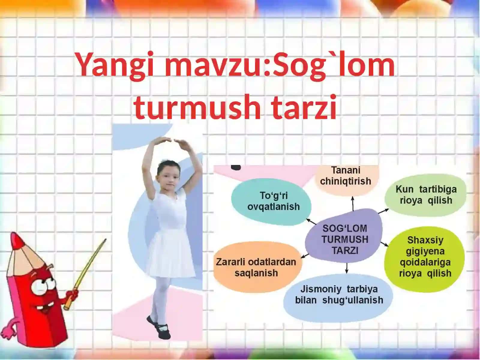 Sog`lom turmush tarzi 3