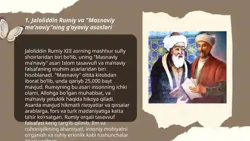 Rumiy,Novoiy va Bakochcho ("Masnaviy ma'naviy","Sab'ai Sayyor ","Dekomeron" asarlarining tahlili misolida) 3