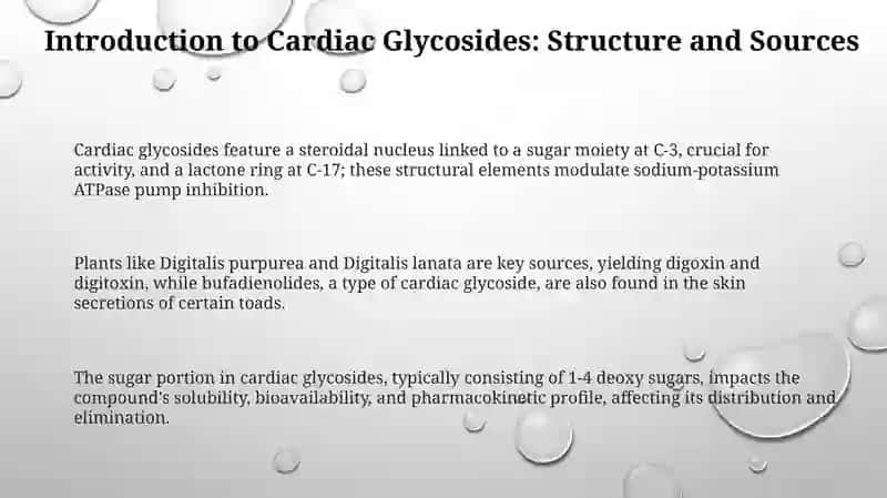 Cardiac glycosides 3
