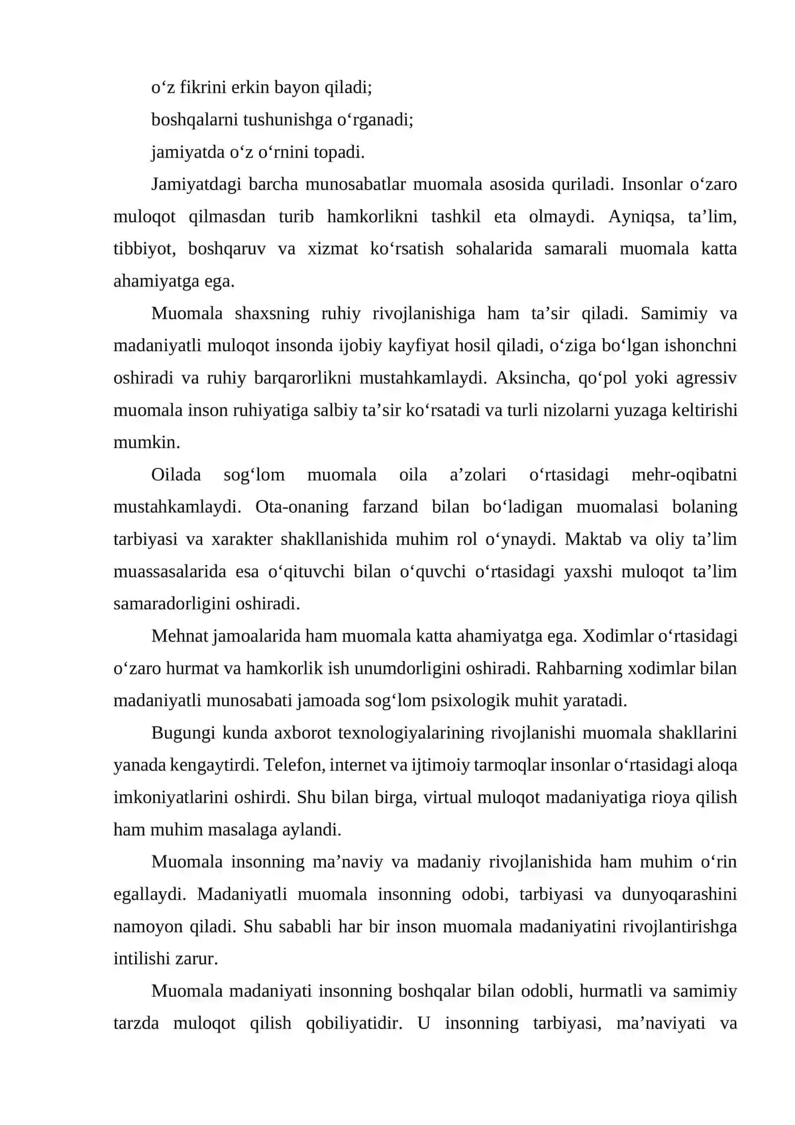 MUOMALA TURLARI VA ULARNING DIAGNOSTIKASI 3
