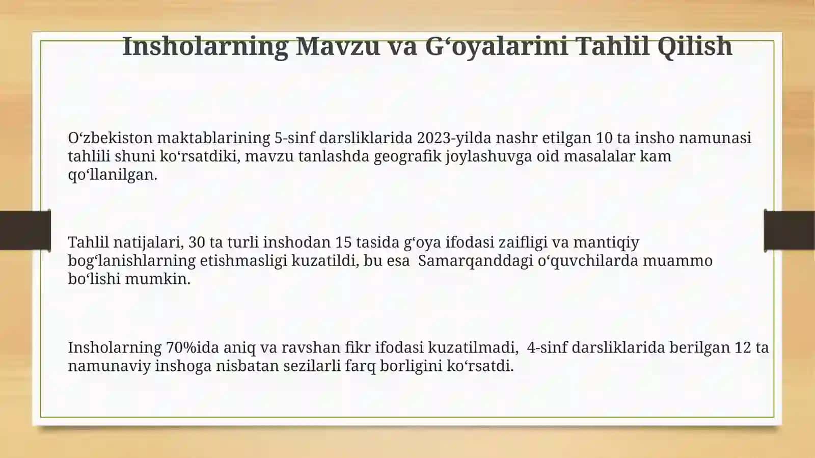 Darsliklardagi inshouchun berilgan materiallarnitahlilqilish 3