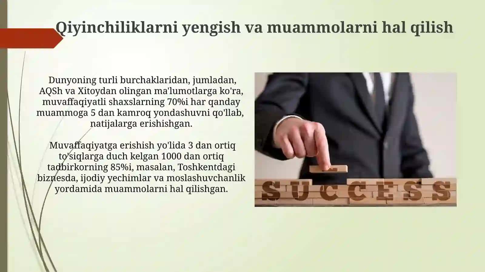 Muvaffaqiyat uchun shaxsiy javobgarlikni shakllantirish 3
