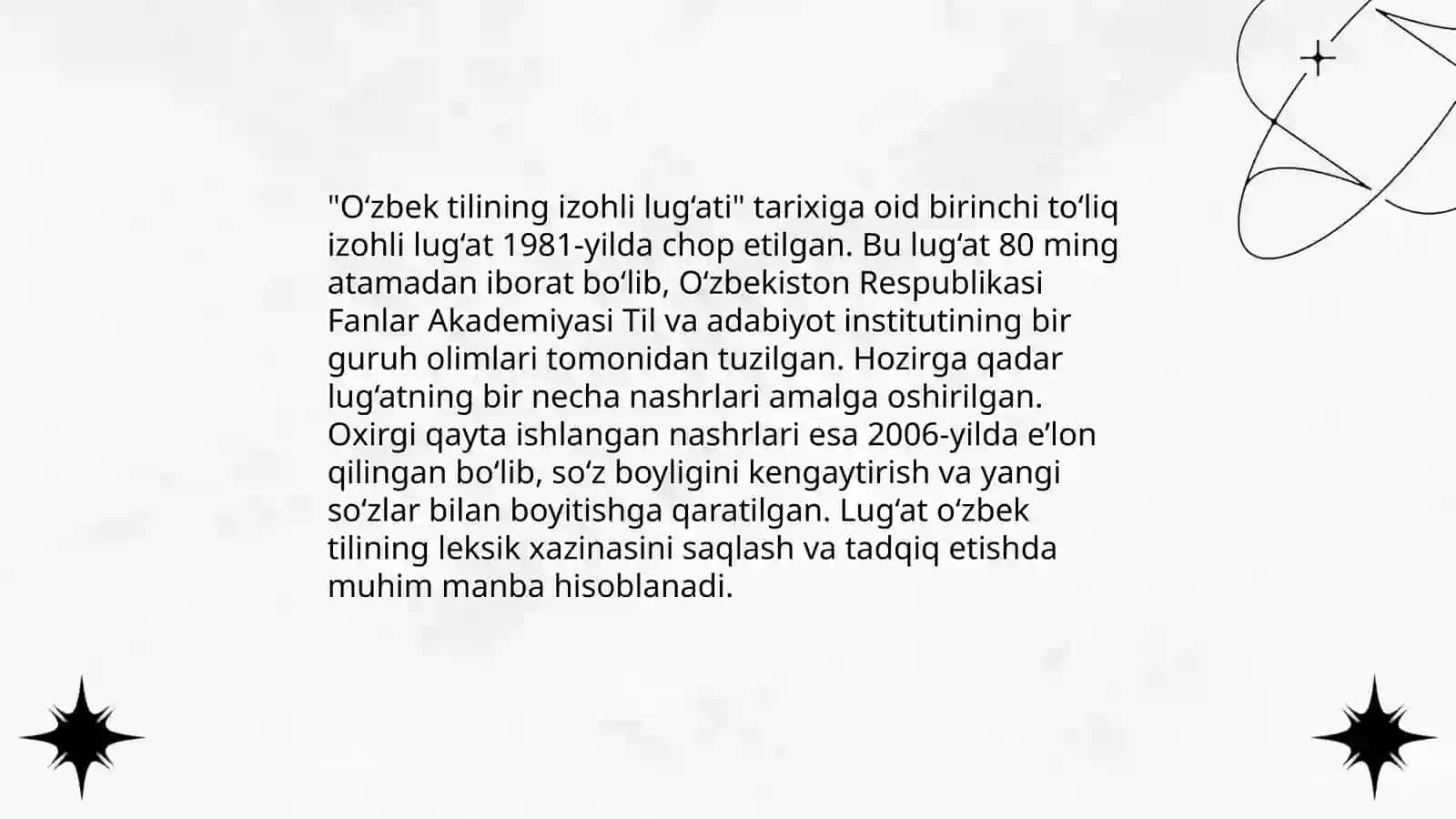 O‘zbek tilining izohli lug‘ati 3