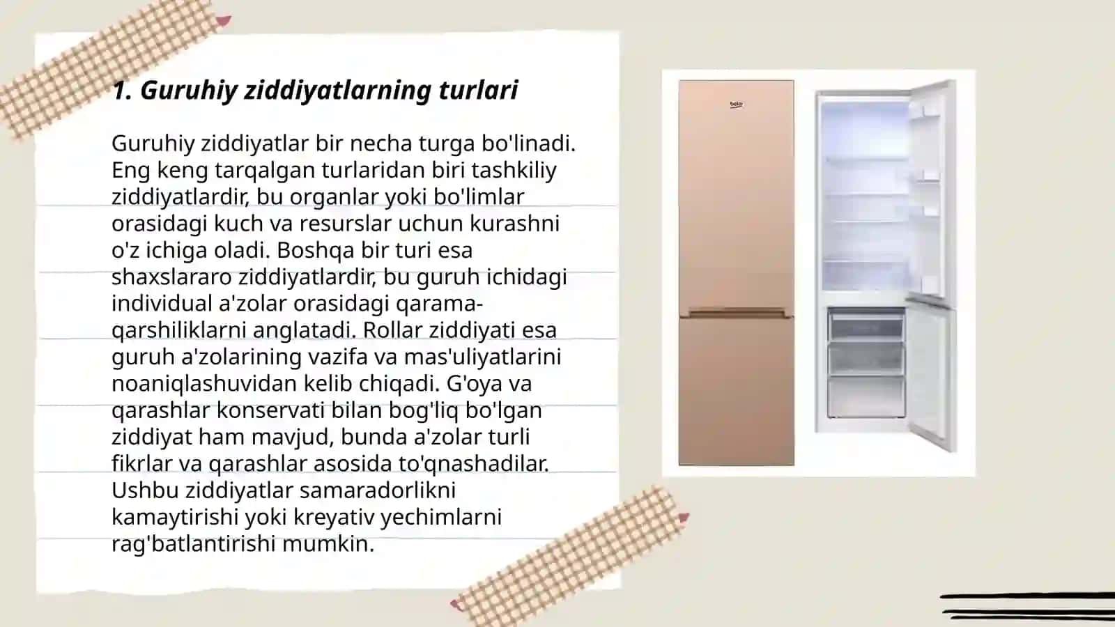 Guruhiy konfiliklarning asosiy kõrinishi 3