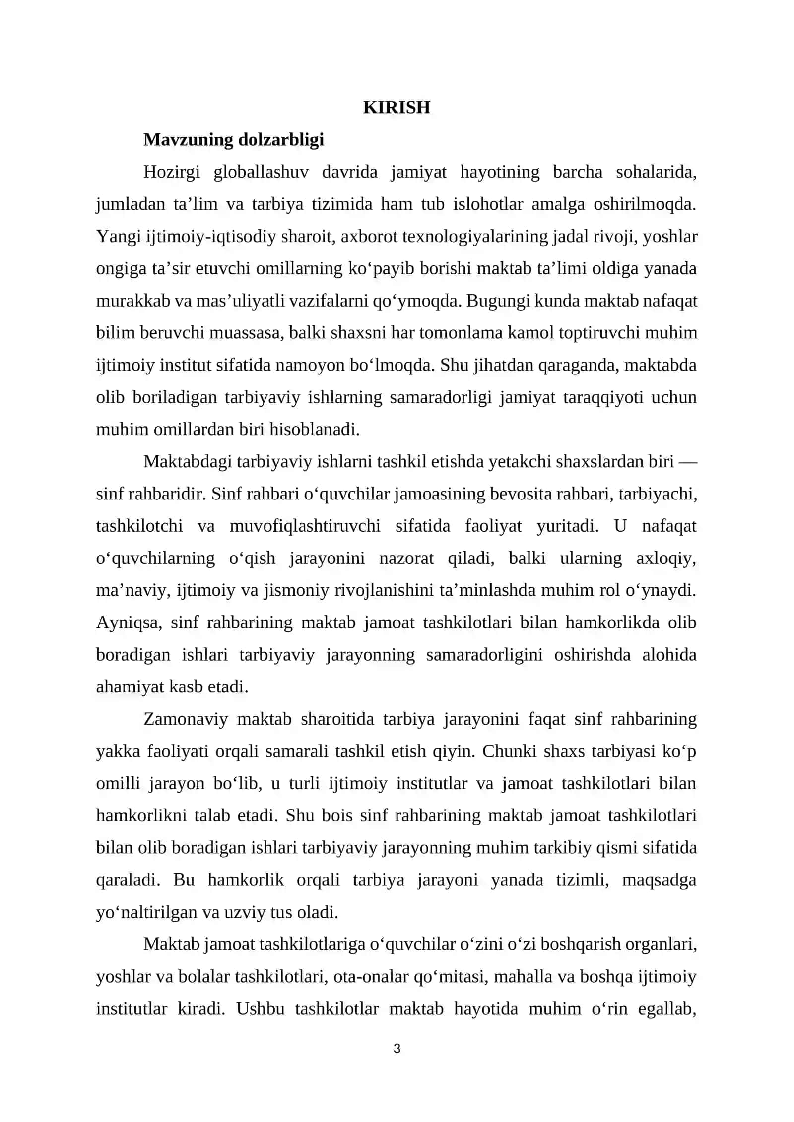 SINF RAHBARINING MAKTAB JAMOAT TASHKILOTLARI BILAN OLIB BORILADIGAN ISHLARI 3