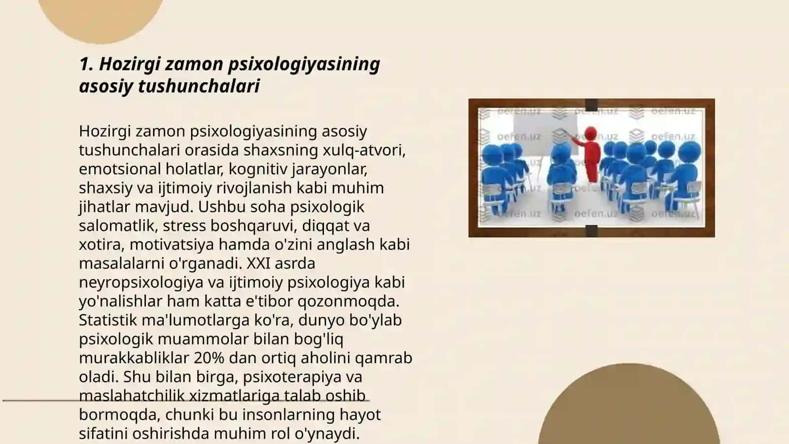 Hozirgi zamon psixologiyasining tuzilishi va tadqiqot metodlari 3