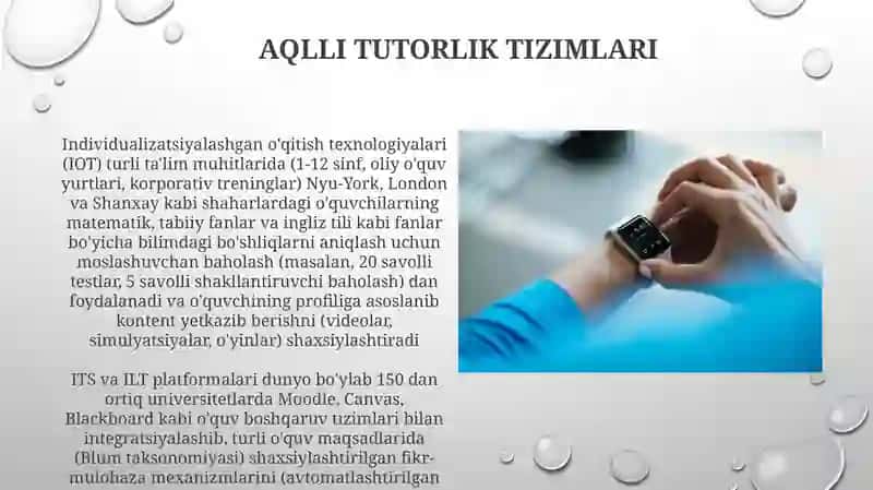 Individualizatsiyalashgan o'qitish texnologiyalari (IOT) 3