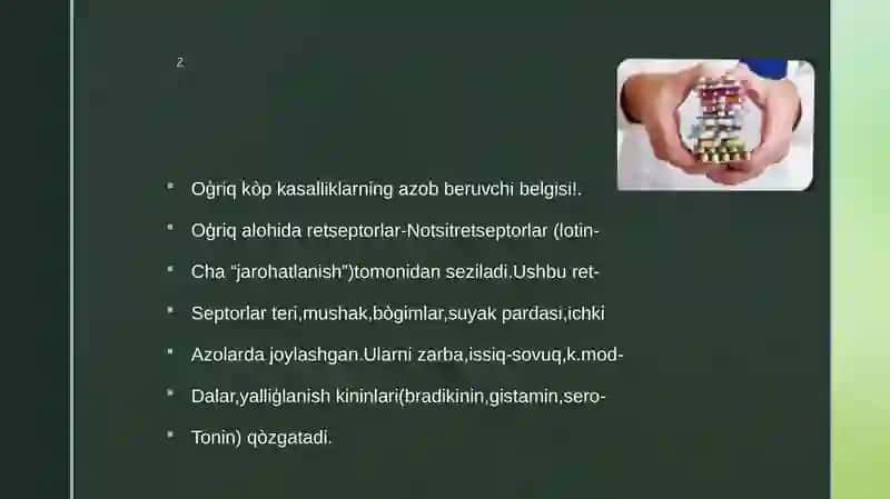 Narkotik analgetiklar 3