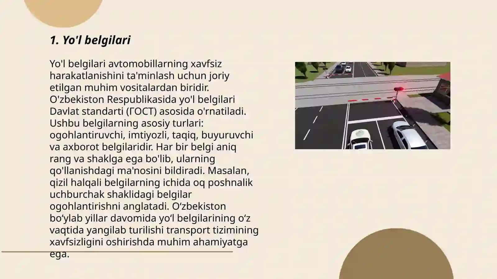 Yoʻl harakati qoidalari 3