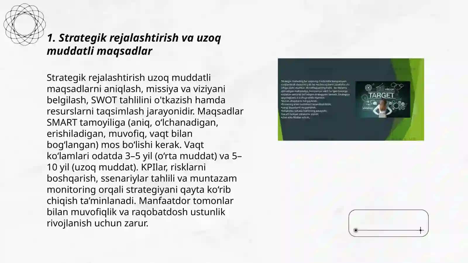 Kompaniyalarni rivojlantirish strategiyalari 3