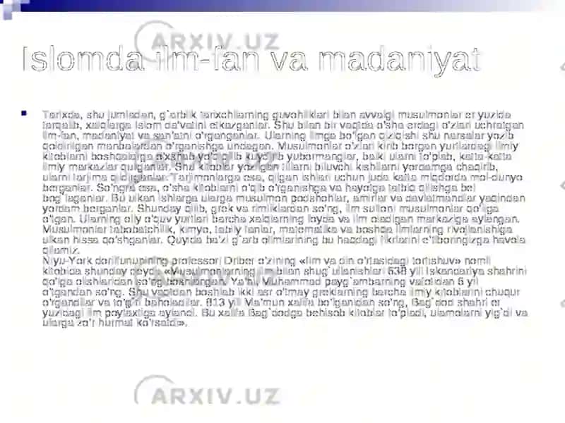 Johiliya davri tarixi 3
