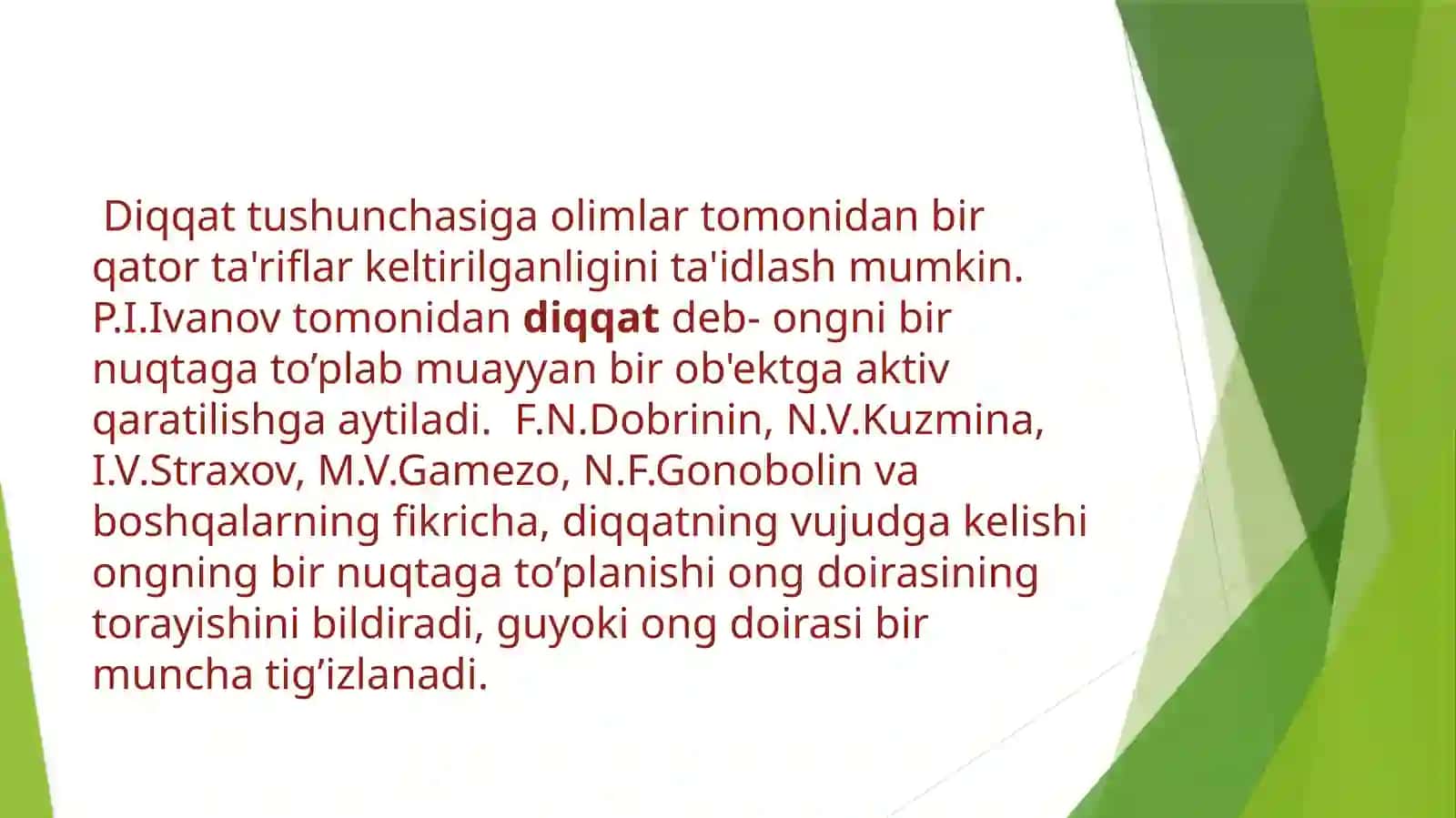 Eksperimental psixologiya va praktikum 3