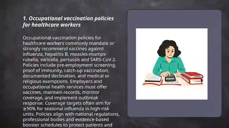 Occupational Vaccination Policies for Healthcare Workers 3