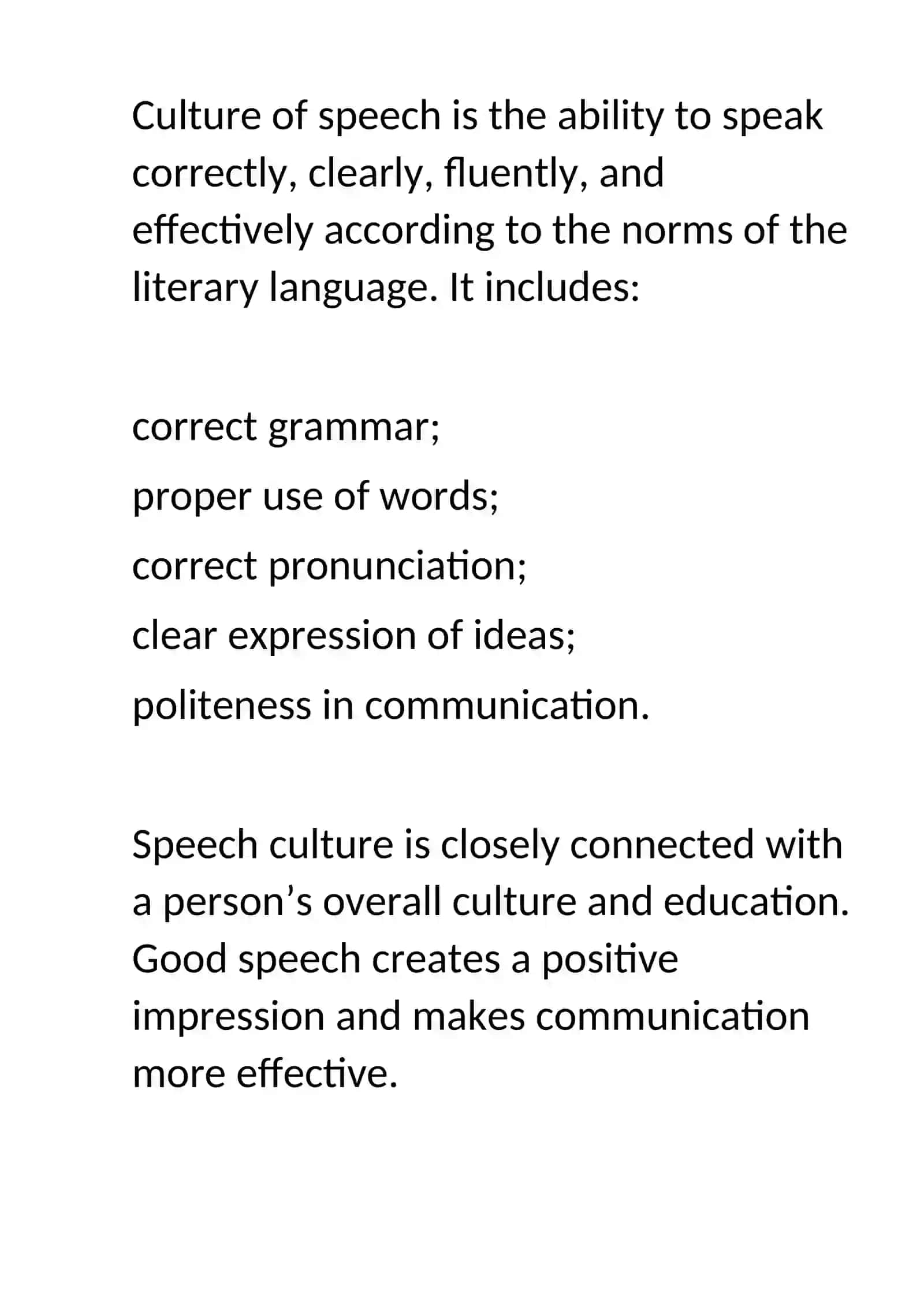 CONCEPT CULTURE OF SPEECH IS A KEY CRITERION IN EDUCATION 3