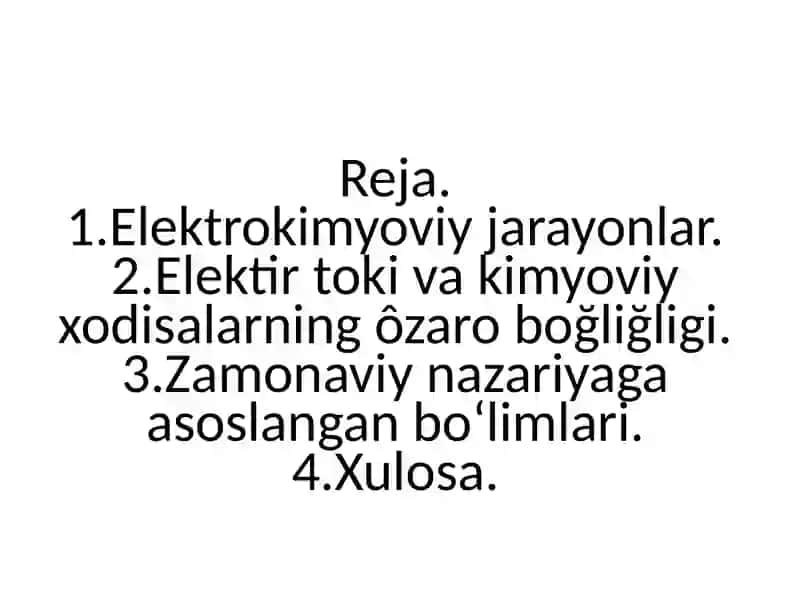 Elektrokimyoviy eritma va suyuqlanmslarda boradigan jarayonlar 3