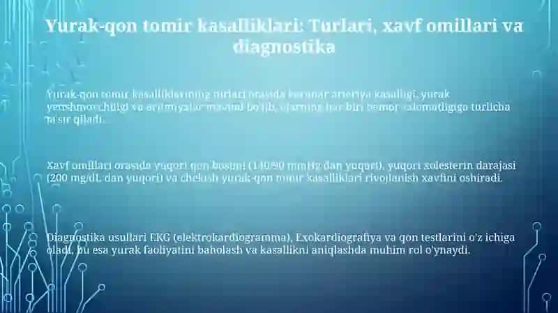 Yurak-qontomirtizimikasalliklaridabemorlarniparvarishqilish 3