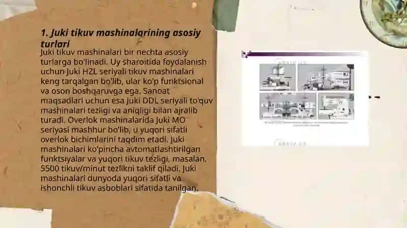 Tikuv mashinalarining turlari va ishlash printsiplari 3