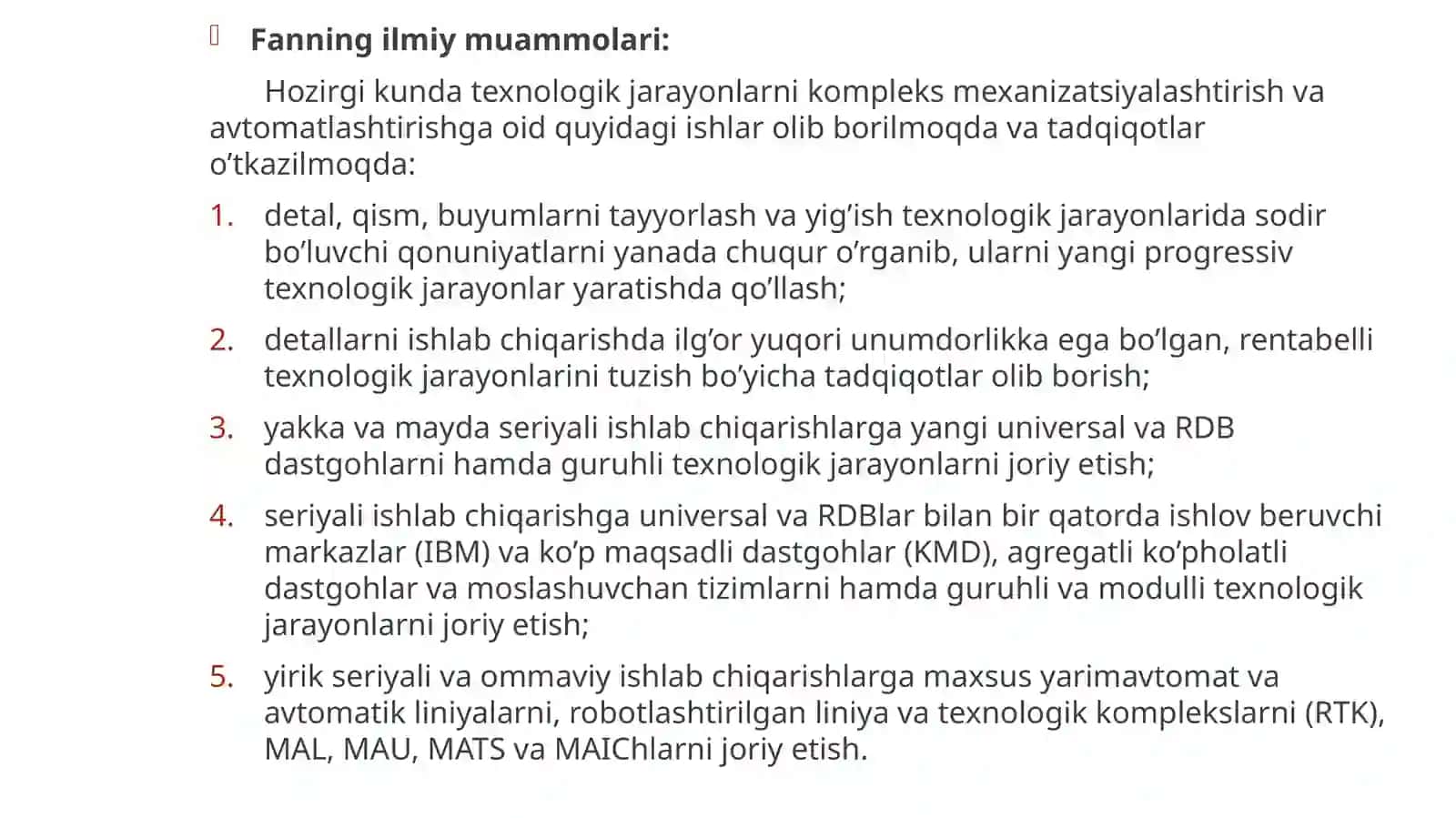 FANNING ASOSIY MAZMUNI VA MASALALARI 3