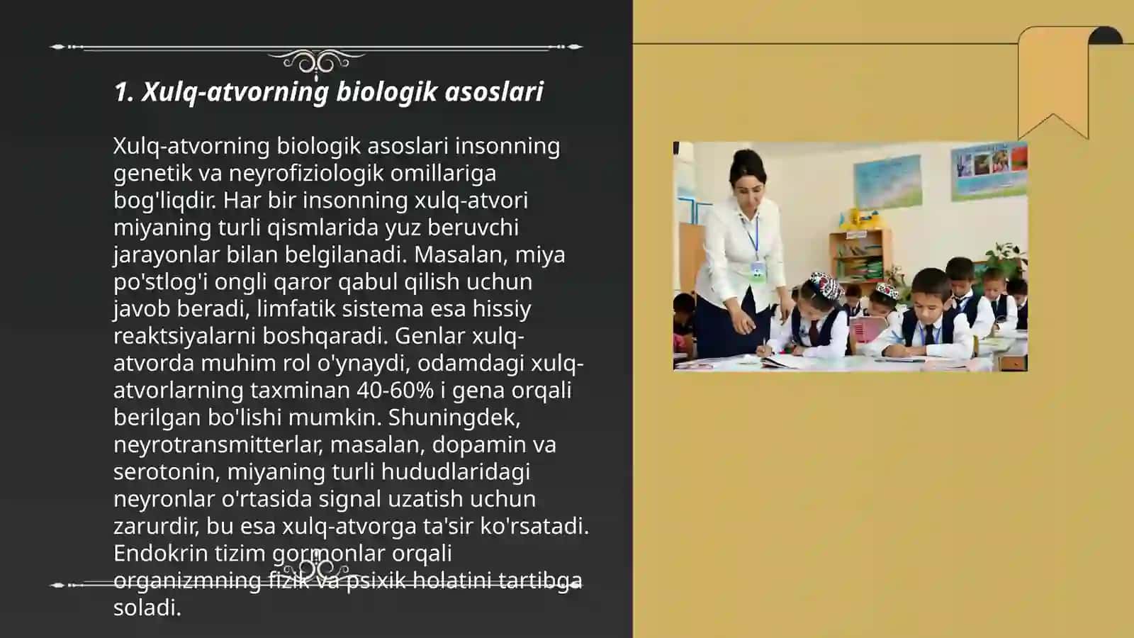 Xulq-atvorning Psixofiziologik Asosi 3