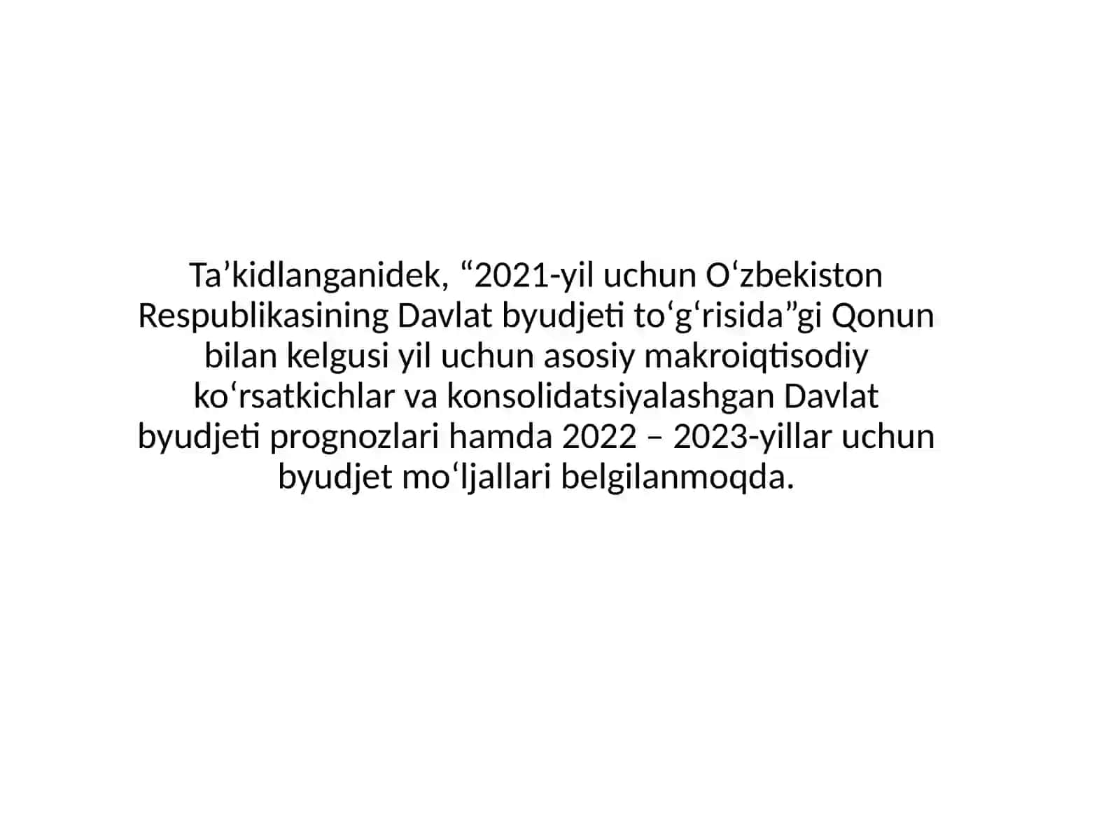 Davlat byudjetlari jarayoni 3