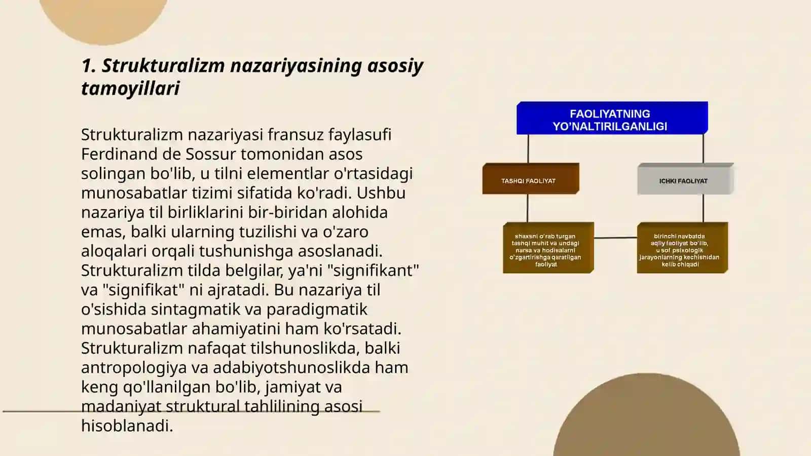 Strukturalizm va uning yoʻnalishlari 3