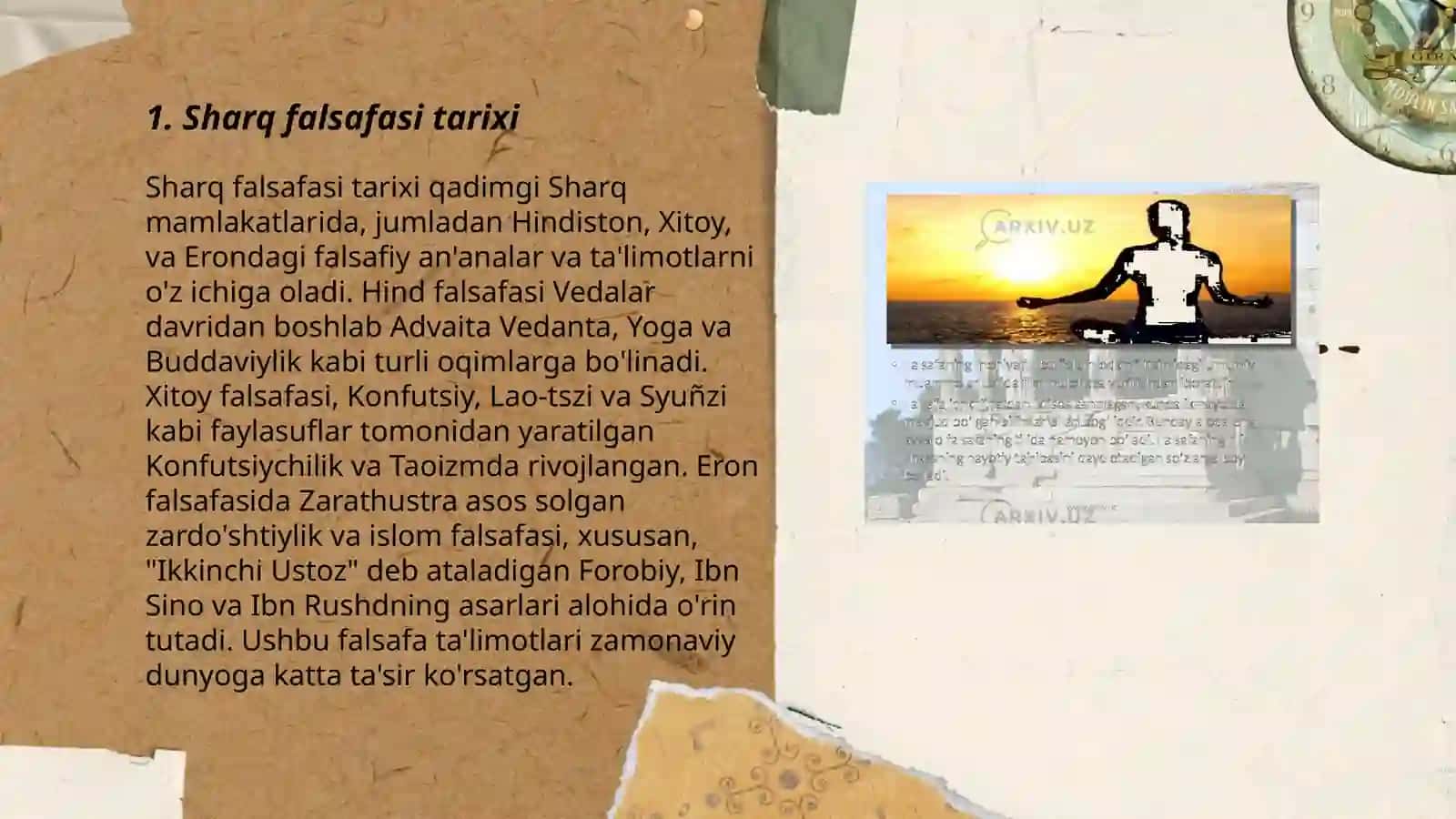 Sharq falsafasi 3