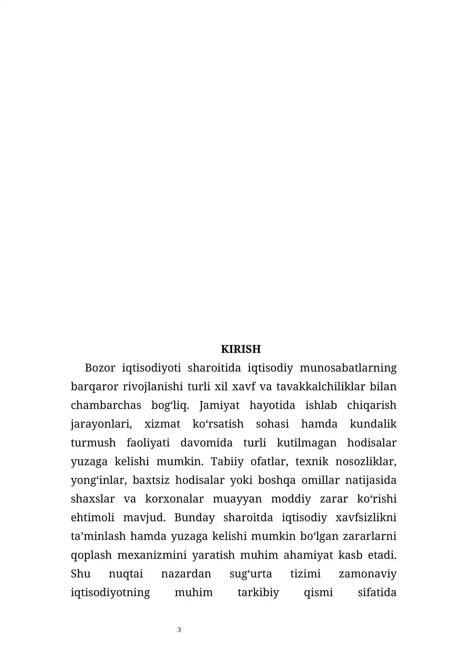 SugʻSugʻurtaning mohiyati va uning iqtisodiyotdagi oʻrni 3