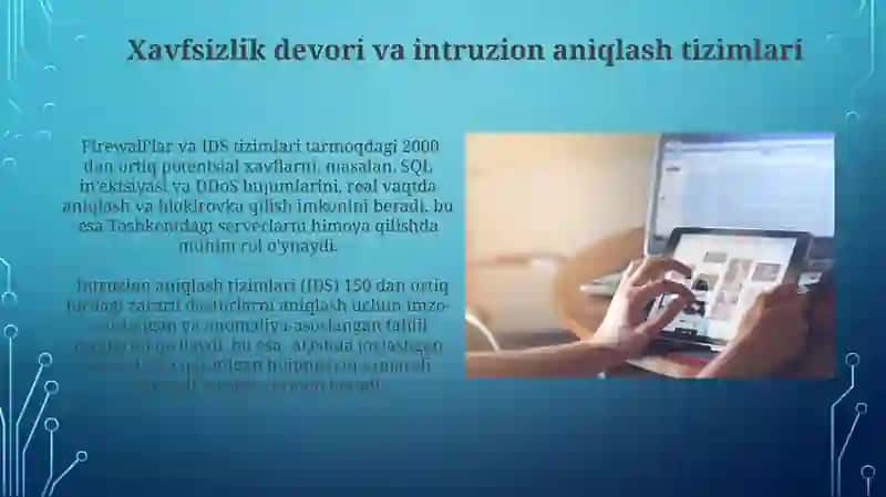 Xavfsizlik devori va intruzion aniqlash tizimlari 3