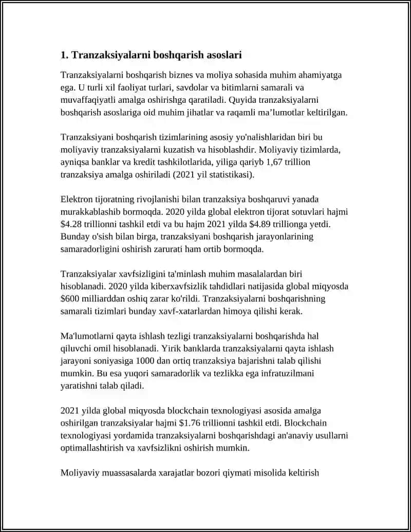 TRANZAKSIYALARNI BOSHQARISHDA ODDIY SO‘ROVLAR 3