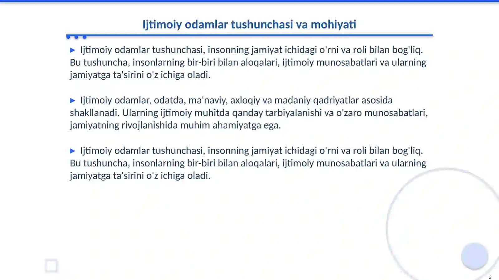 Shayx Muxammad Sodiq Muxammad Yusuf asari "Ijtimoiy odamlar"ini shakllantirish 3