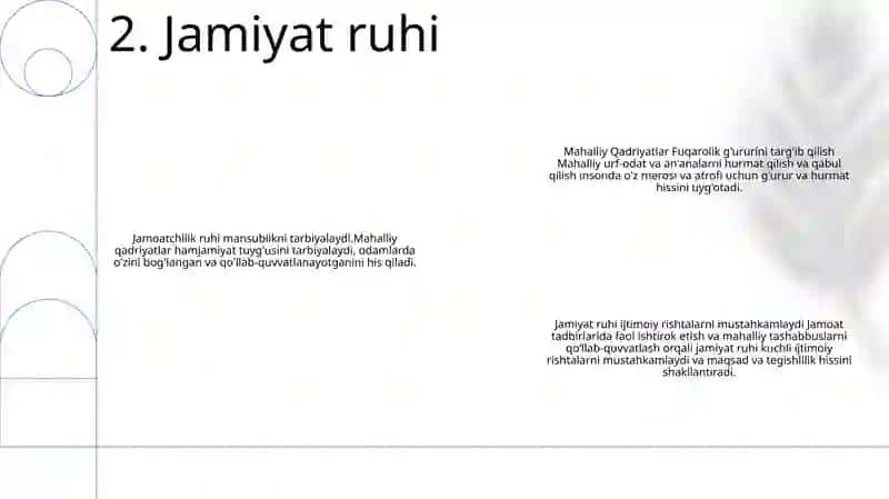 Mahalliy Qadriyatlar 3