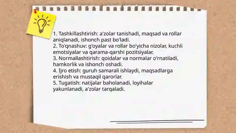 Pisixologiyada guruhlar muommosi va qonunyatlari. Boshqaruv uslublari 3