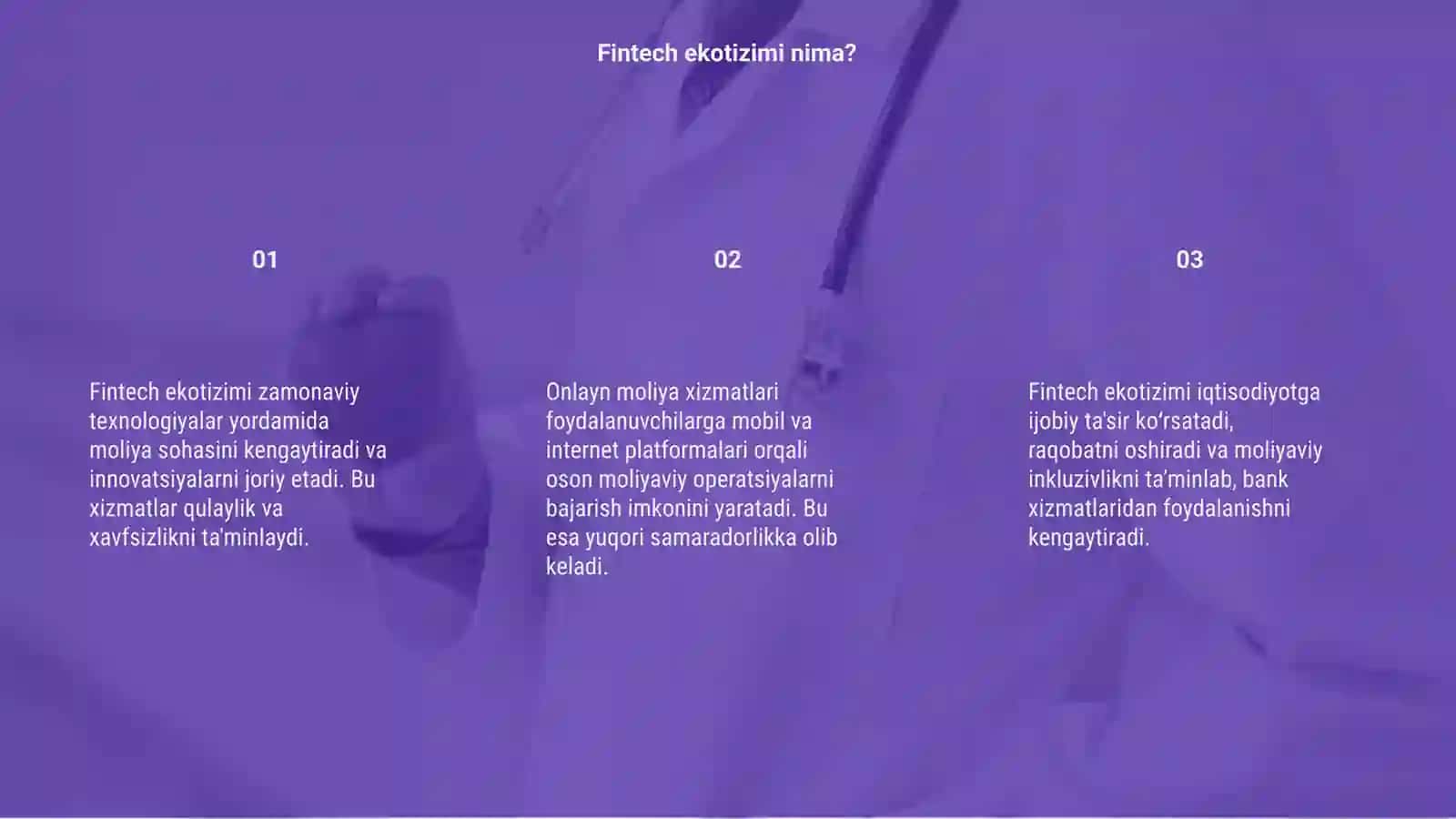 Fintech ekotizimi va onlayn moliya xizmatlari 3
