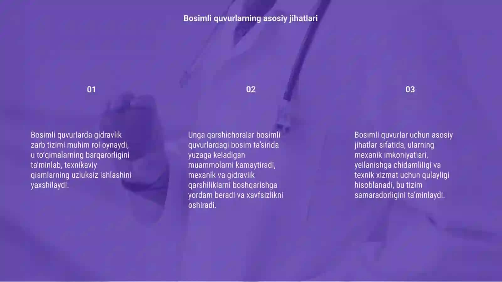 Bosimli quvurlardagi gidravlik zarb va unga qarshichoralar 3