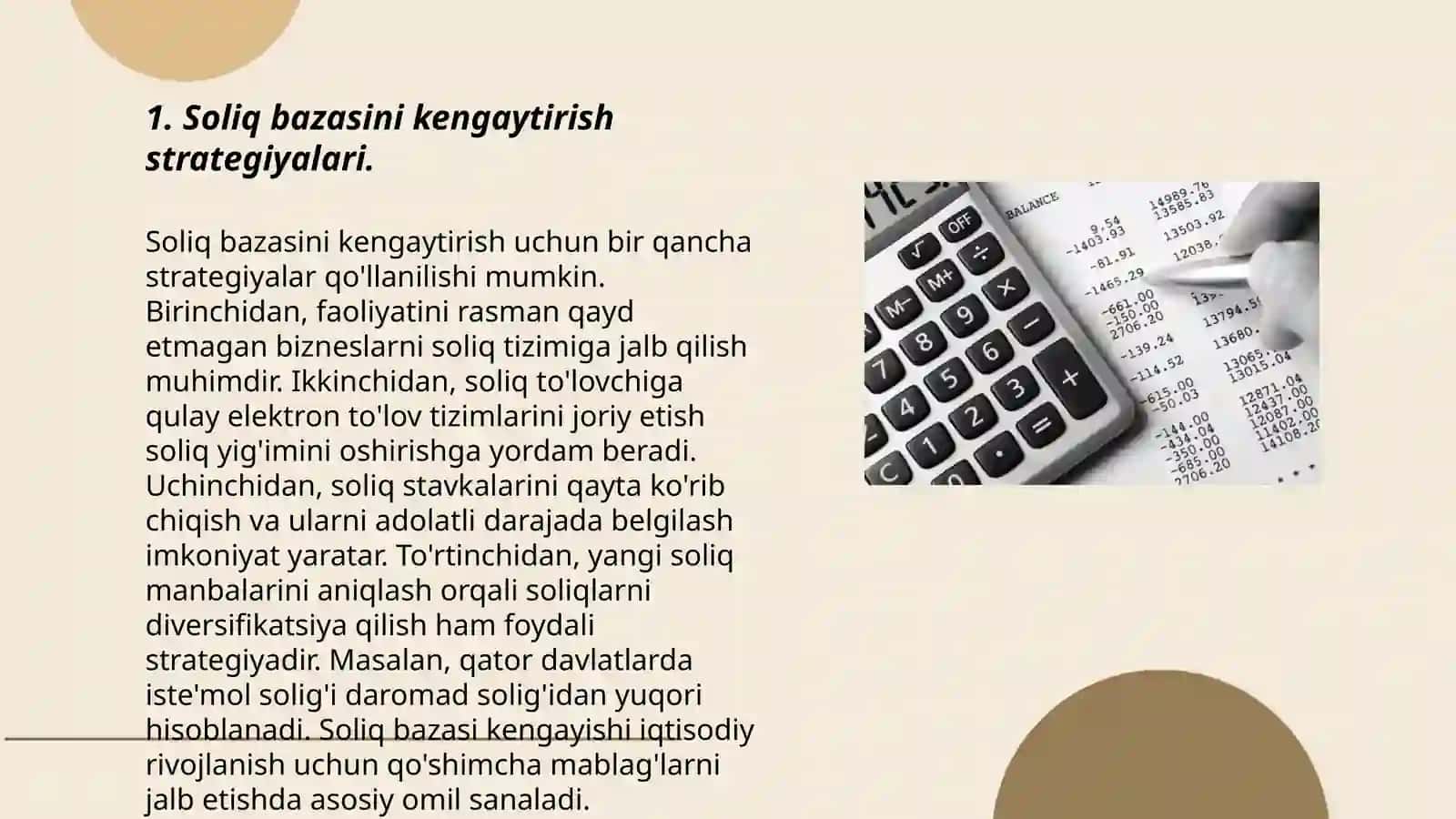 Soliq bazasini kengaytirish strategiyalari 3