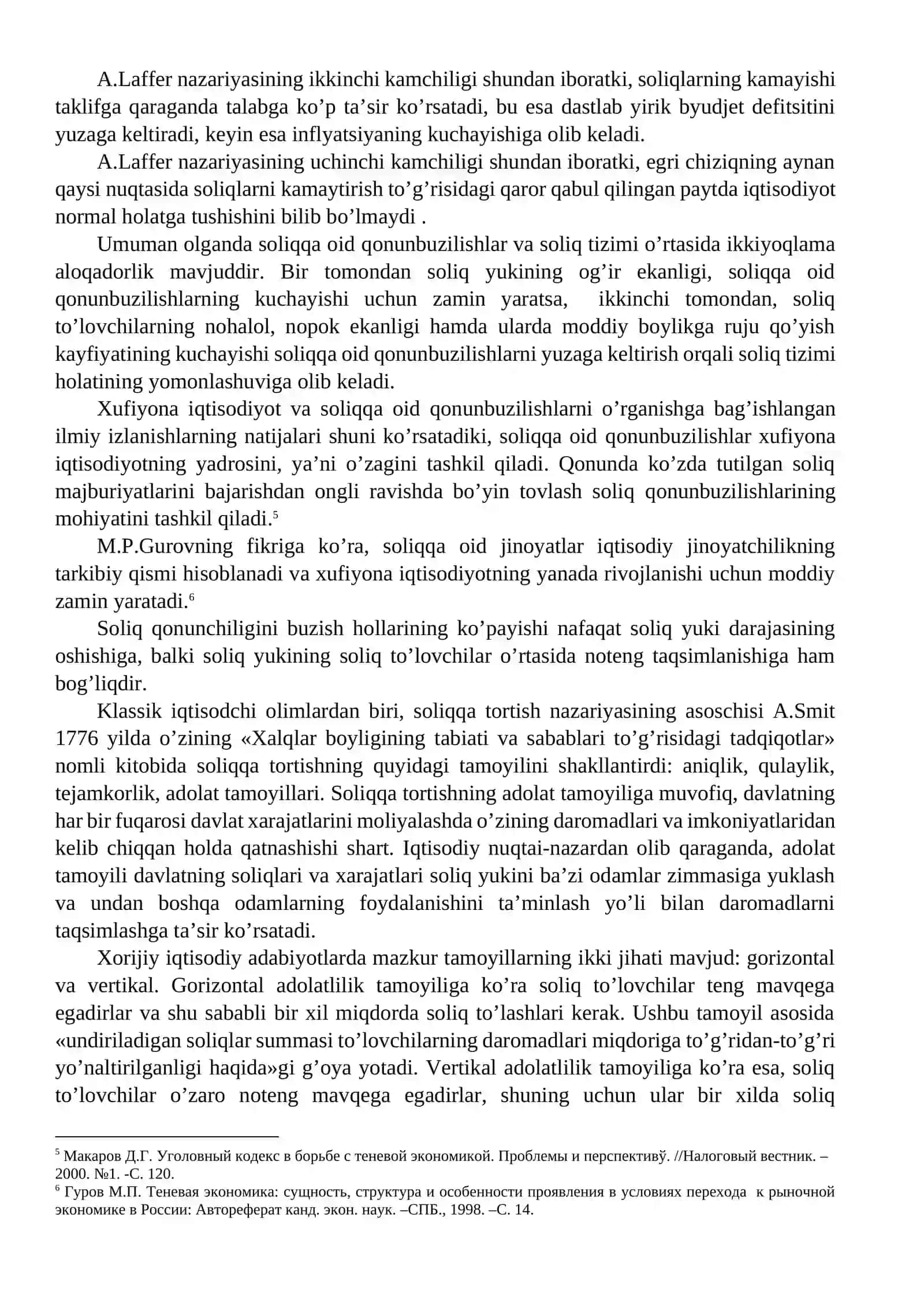 Soliqqa oid qonunbuzilishlar 3