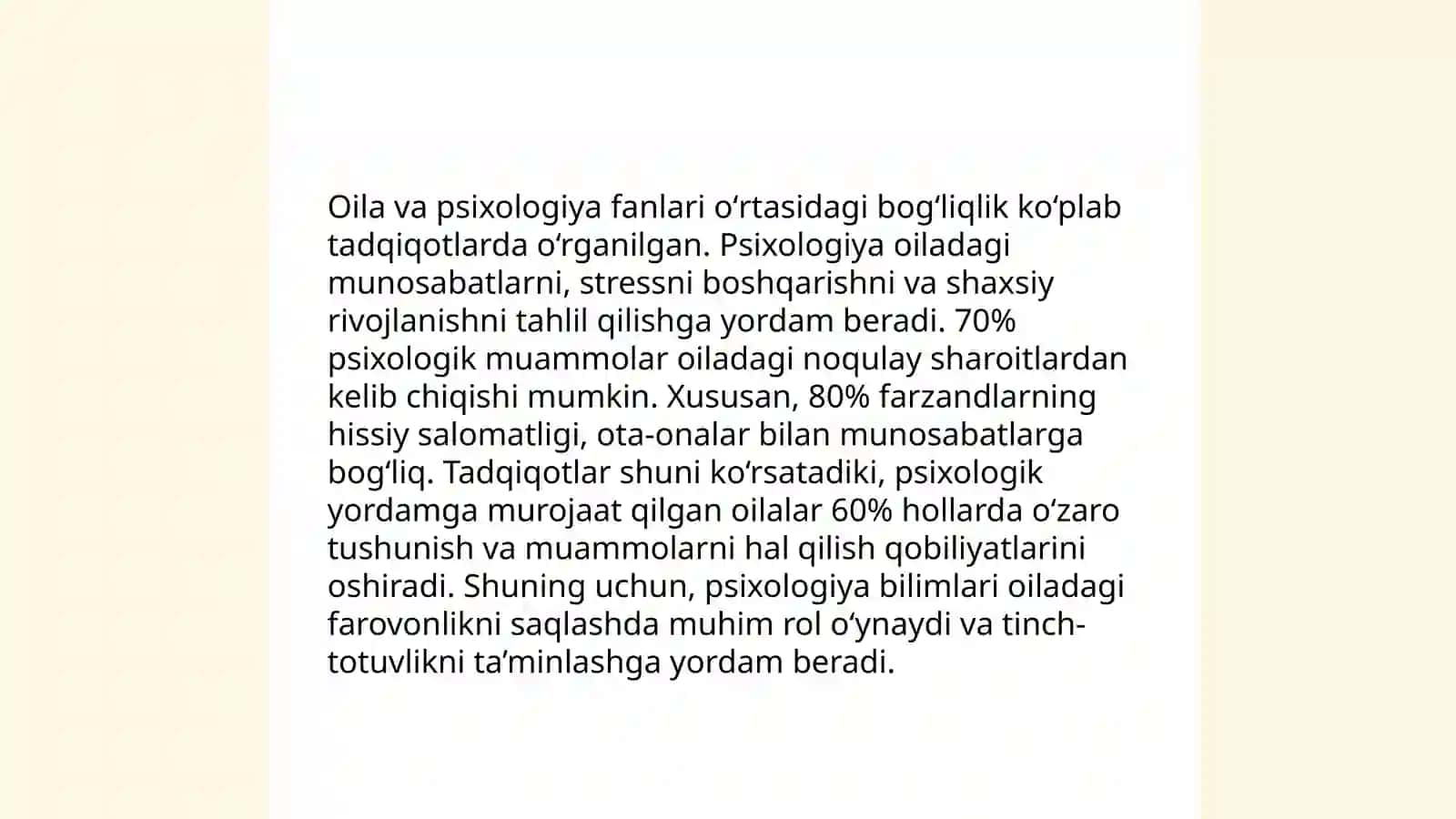 Oila va ijtimoiy pedagogika fanining boshqa fanlar bilan uzviy bogʻliqligi 3