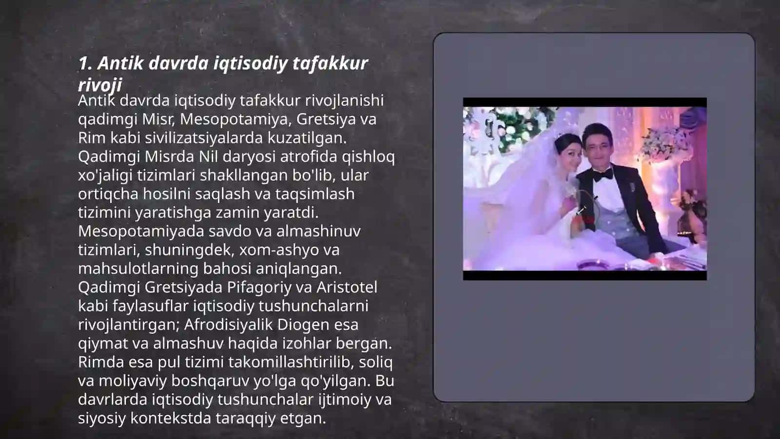 Antik dunyo iqtisodiy qarashlari 3