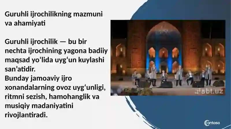 AMALIY GURUHLI IJROCHILIK KO’NIKMASINI MUSTAHKAMLASH BO’YICHA ISH OLIB BORISH 3