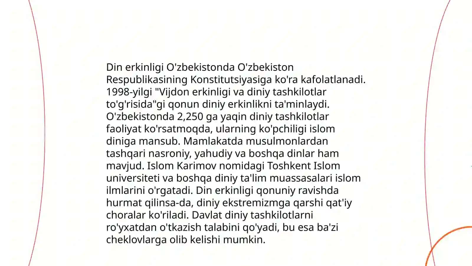 Vijdon va e'tiqot erkinligi 3