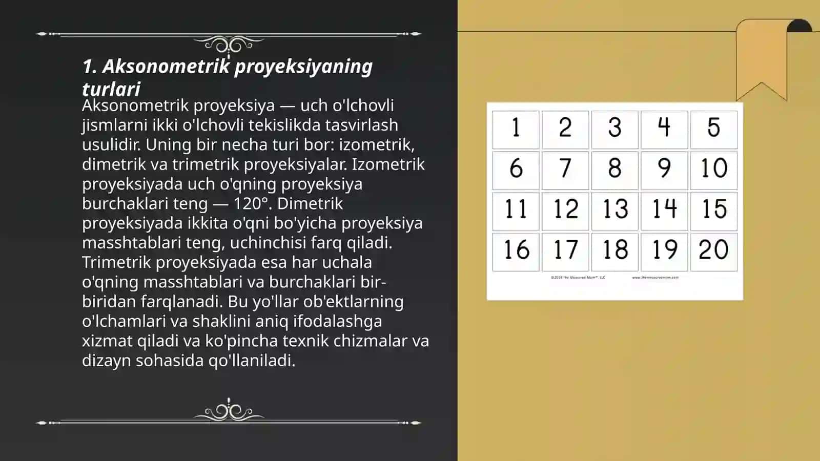 Aksonometrik Proeksiya 3