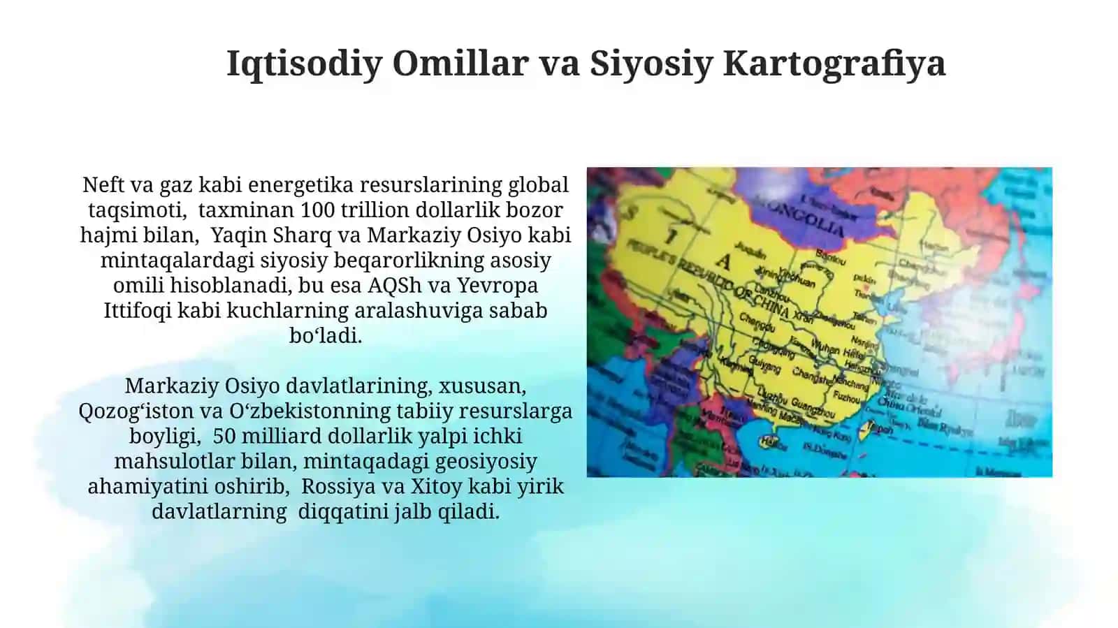 Jahonning siyosiy xaritasi 3
