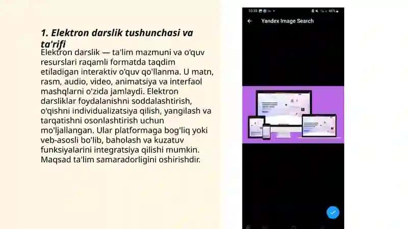 Elektron darsliklar va ularning asosiy xususiyatlari 3