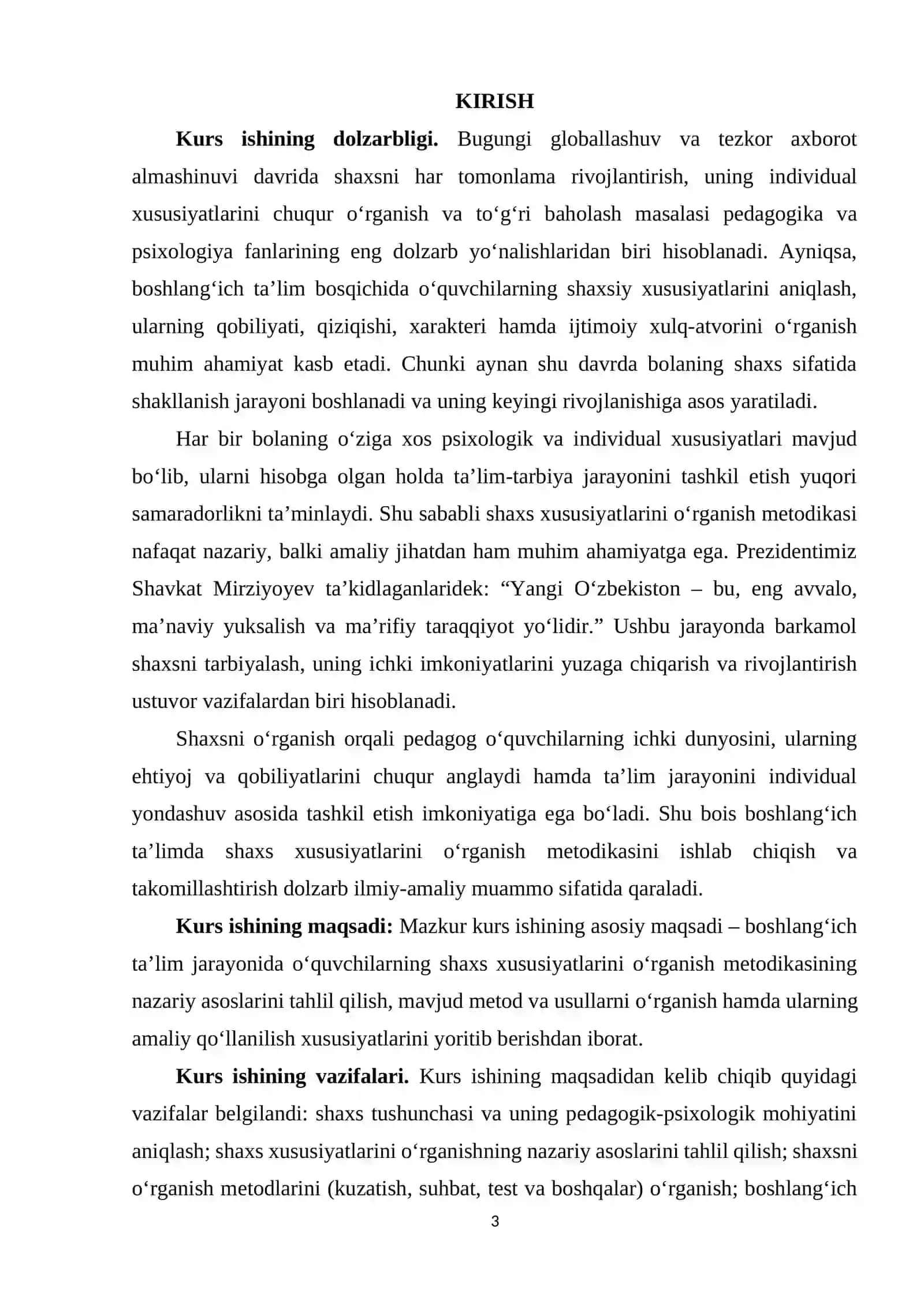 Shaxs xususiyatlarini o‘rganish metodikasi 3