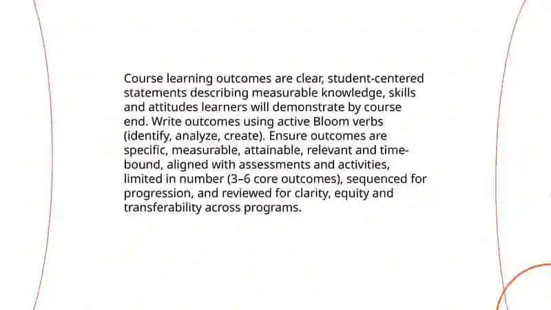 Course and syllabus design 3