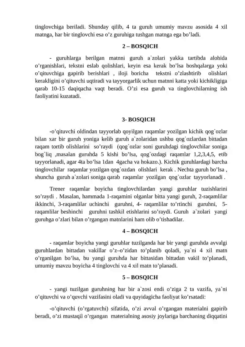 Boshlang`ich sinf o`quvchilarida texnologiya fanini o`qitishda innovation texnologiyalardan foydalanish (1-4- sinflar) 3
