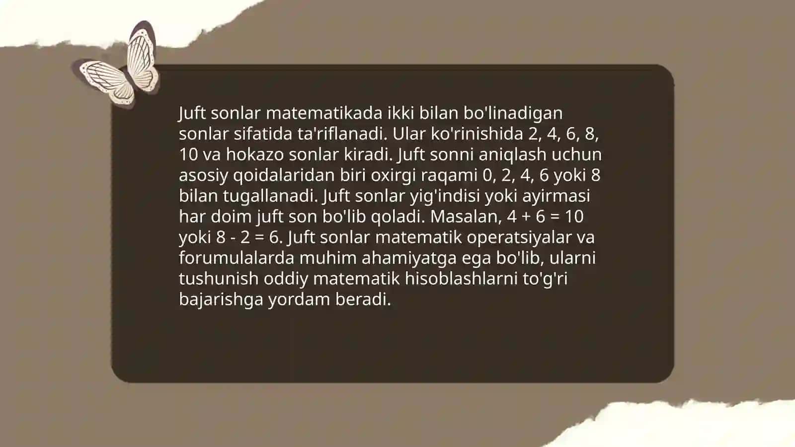 Juft va toq sonlarni oʻrgatish metodikasi 3