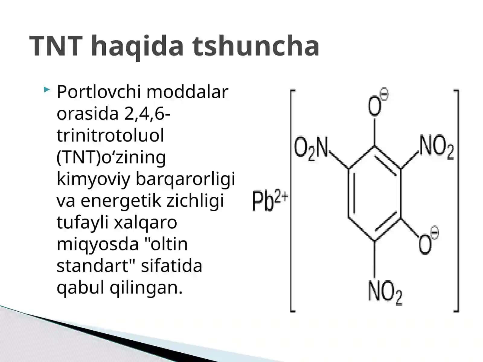 Trotil ekvivalenti asosida portlasho'chog'ida zararlanish zonalarini pragnozlash modeli 3