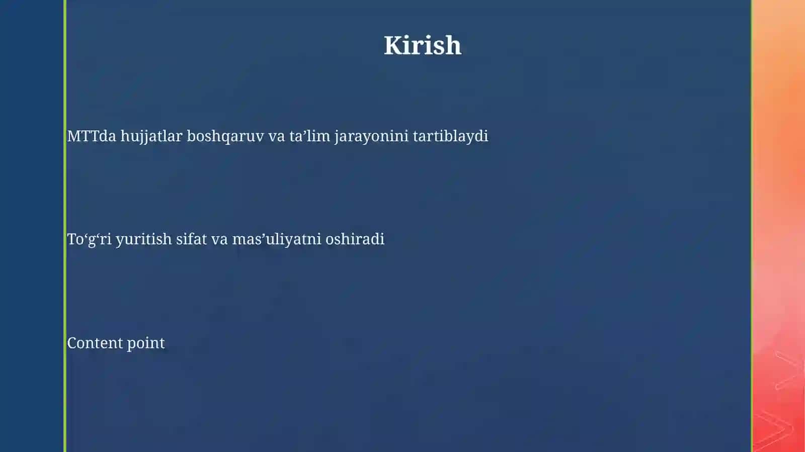 Maktabgacha ta’limda ish hujjatlari bilan ishlashning turli bosqichlari 3