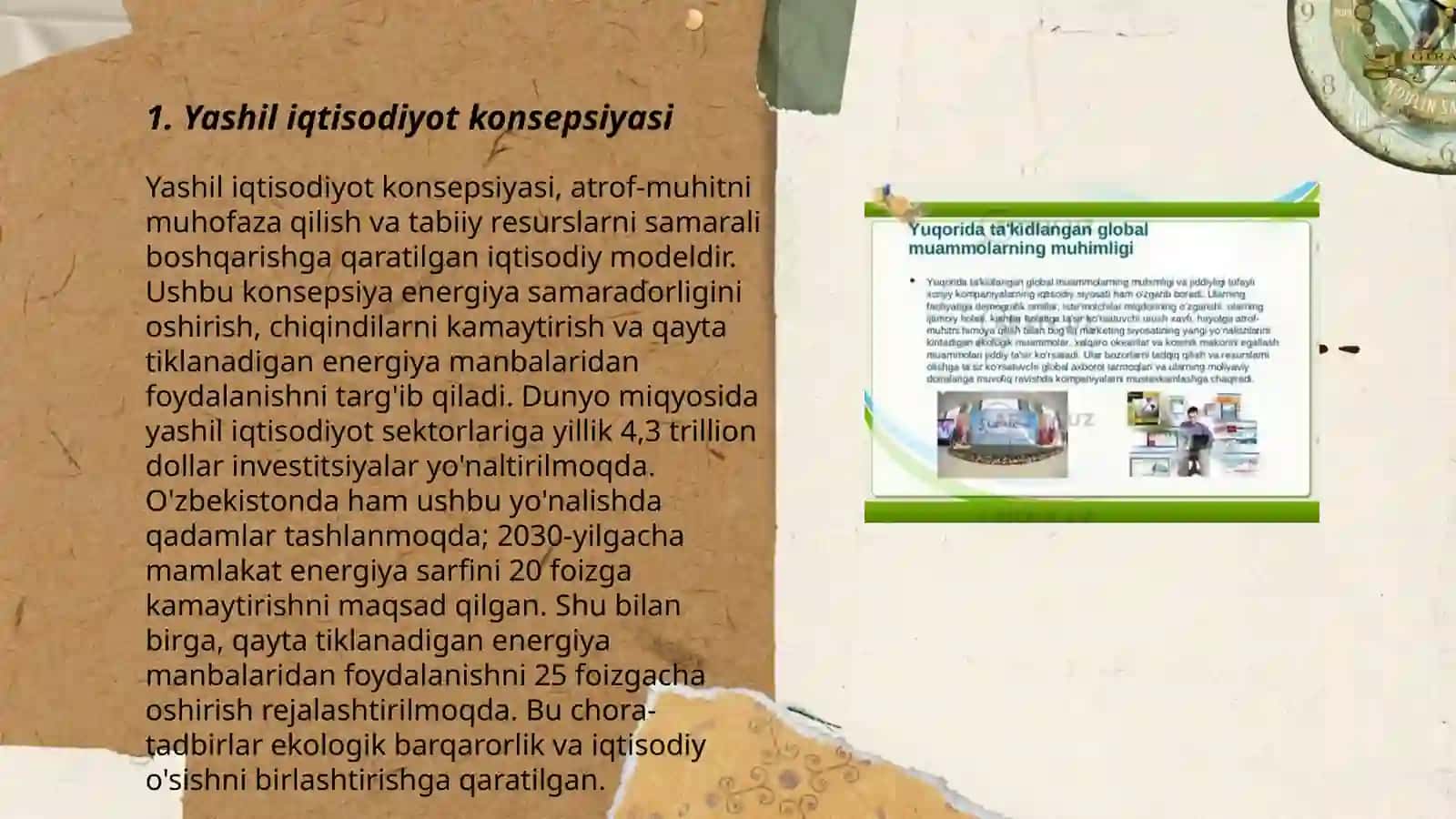 Yashil iqtisodiyotda iste’mol hajmi 3